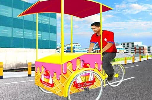 city ice cream man free delivery simulator game 3