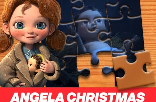 angela christmas jigsaw puzzle