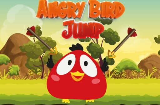 angry bird jump