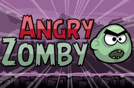 angry zombie