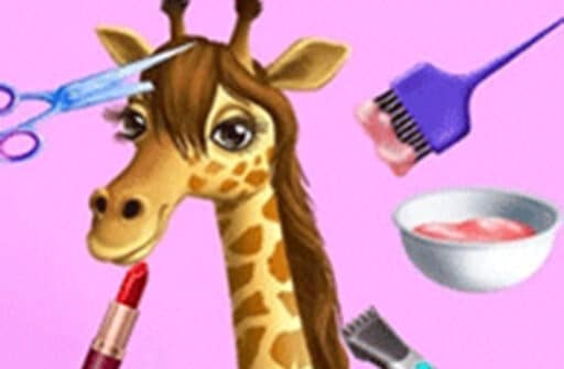 animal fashion hair salon trendy style