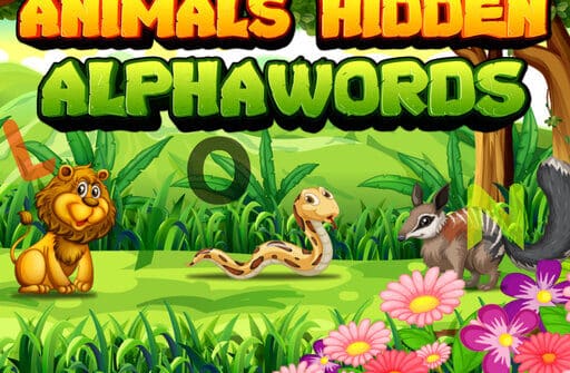 animals hidden alphawords