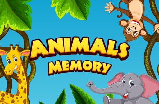 animals memory html5