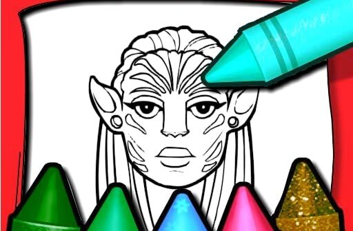 avatar coloring book