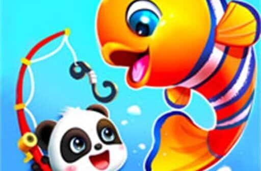 baby happy fishing game