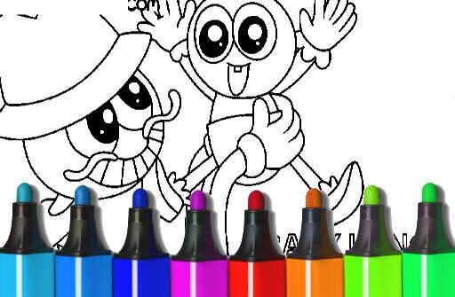 baby long legs coloring pages