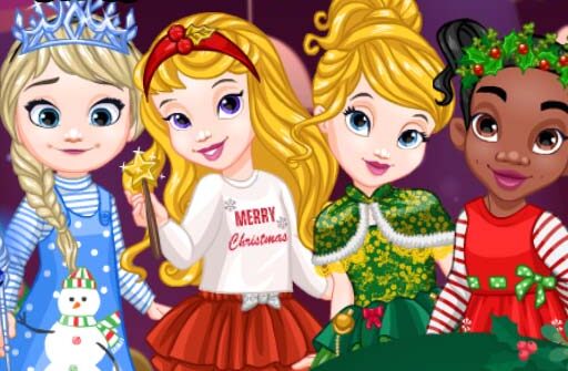 baby princesses wonderful christmas