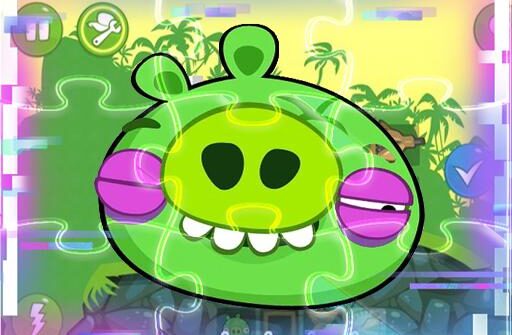 bad piggies mact3 puzzle