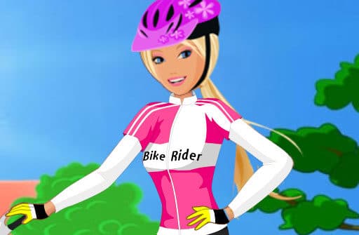 barbie bike fashion