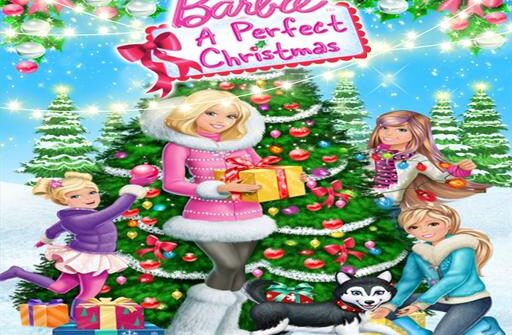 barbie christmas dressup