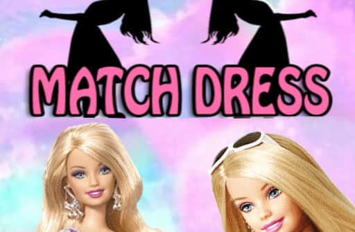 barbie match dress