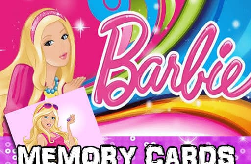 barbie memory cards