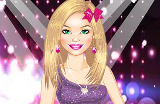 barbie popstar dressup