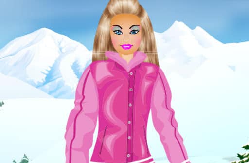 barbie snowboard dress