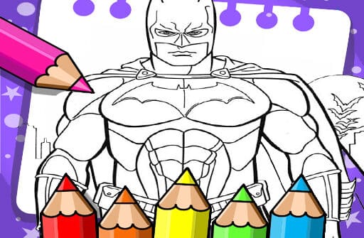 batman beyond coloring book