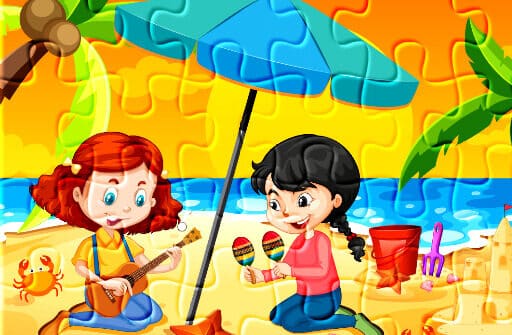 beach jigsaw