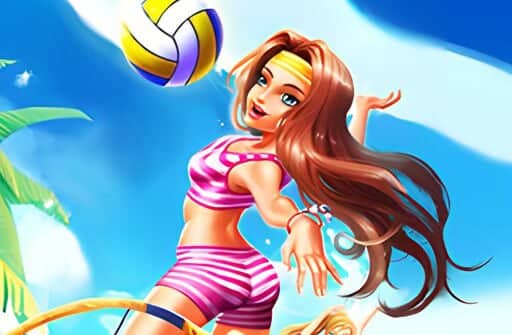 beach volleyball 3d