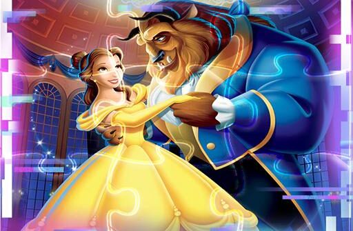 beauty and the beast match3 puzzle