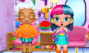 beauty salon girl hairstyles TikTok Star Dress Up Game