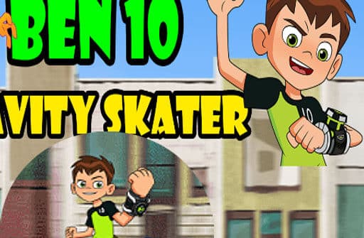 ben 10 gravity skater