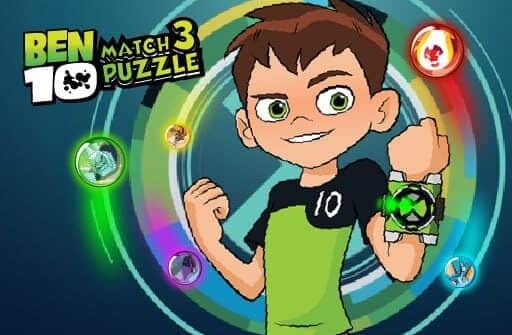 ben 10 match 3 puzzle