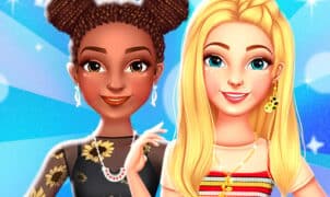 bff art hoe fashion Dress Up Game: Burning Man Stay Home