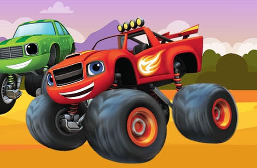 blaze monster machines hidden keys