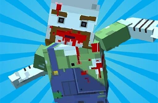 blocky gun warfare zombie