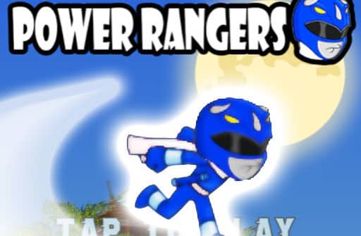 blue ranger high jump