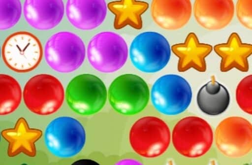 bubble shooter stars