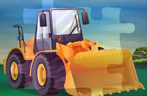 bulldozers jigsaw game