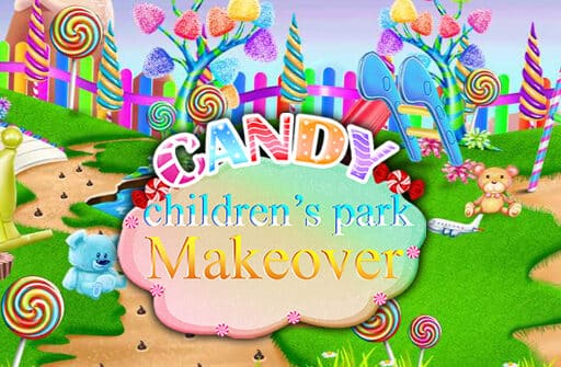 candy children park makeover