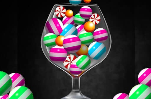 candy glass 3d