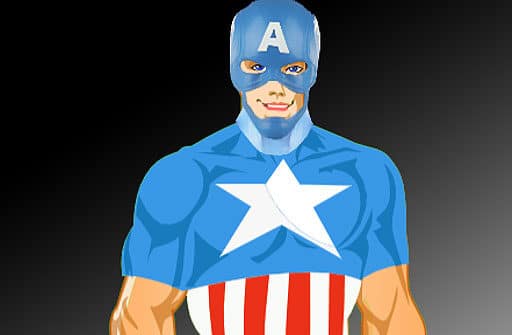 captain america dressup