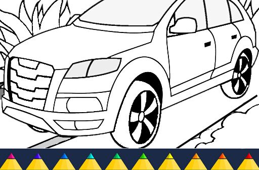 cars coloring game