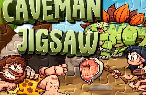 caveman jigsaw