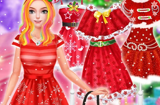 christmas princess dress up