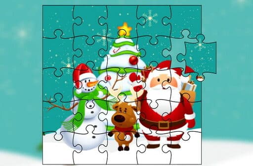 christmas winter story jigsaw