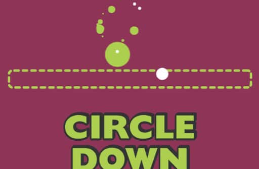 circle down