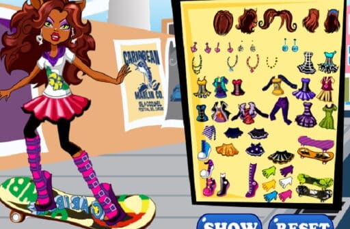 clawdeen skates