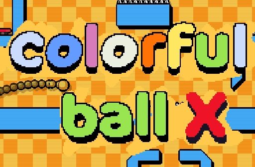 colorful ball x