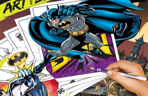 coloring book for batman