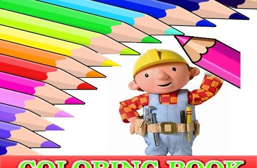 coloring book for bob the builder