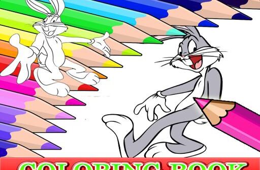 coloring book for bugs bunny