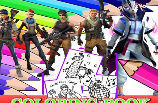 coloring book for fortnite