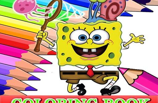 coloring book for spongebob