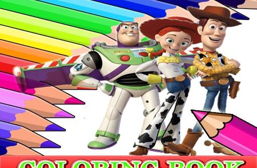 coloring book for toy story