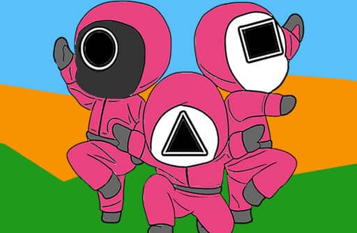 coloring book squid game