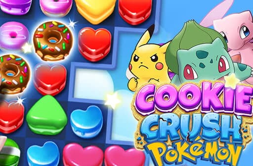 cookie crush pokemon