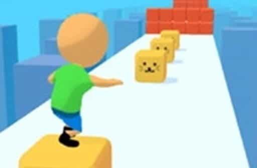 cube surfer fun run 3d game